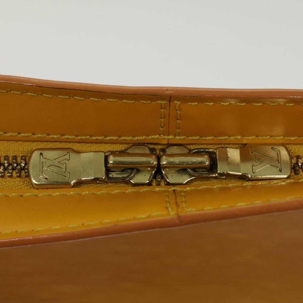 LOUIS VUITTON Epi Lussac Shoulder Bag Yellow M52289 LV Auth bs7593 - Picture 10 of 16